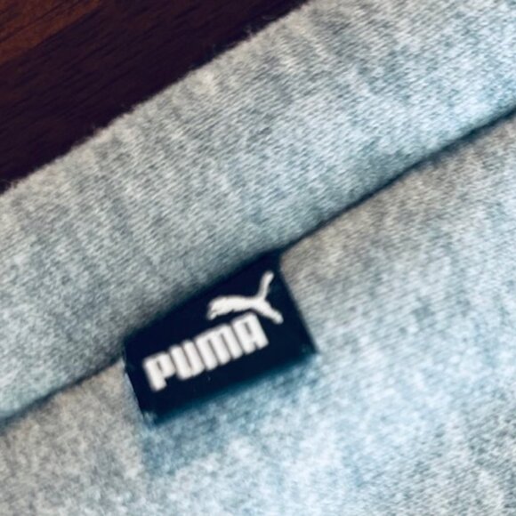 CLEARANCE!  PUMA - Men's "Subtle Lettering" grey hoodie - Size S - Picture 9 of 11